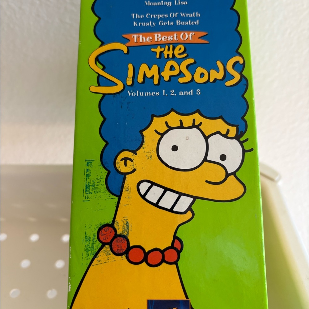 The Best of The Simpsons Volumes 1, 2, and 3 VHS Set